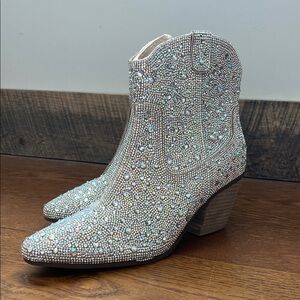 Rhinestone Cowboy Booties